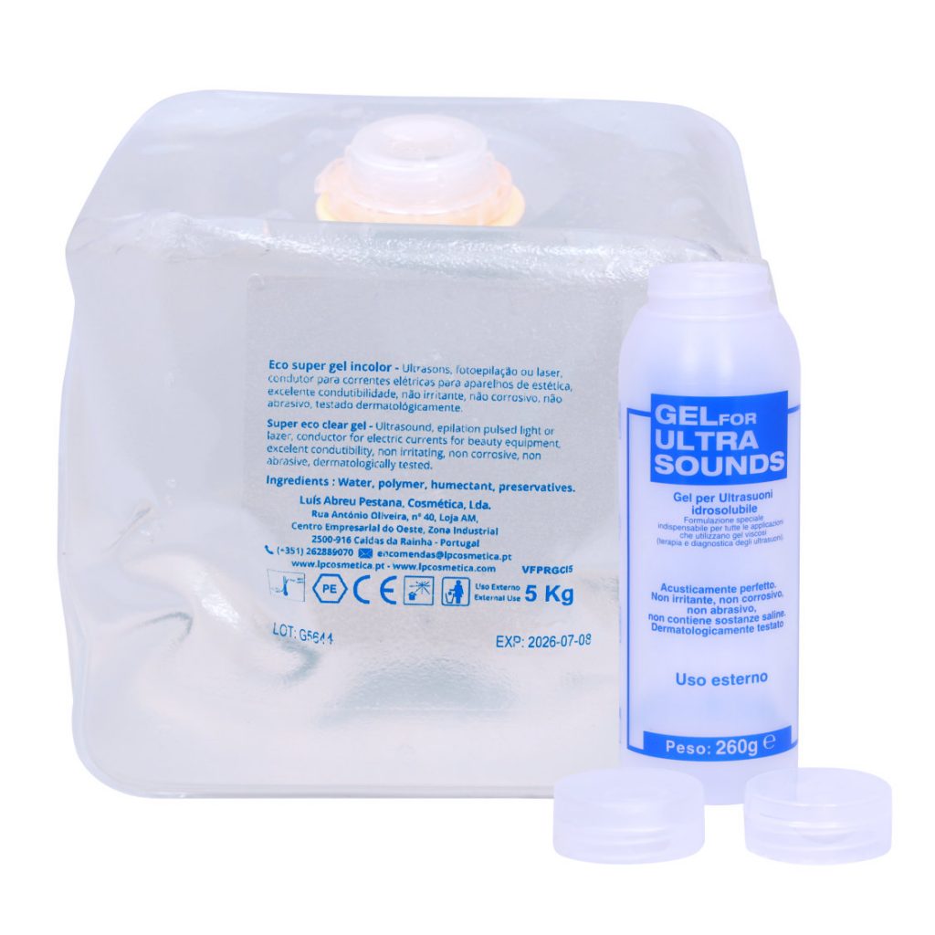 gel condutor para LASER de pêlo e de podologia - Produtos complementares laser profissional